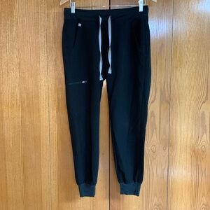 Figs Technical Collection Black Scrub Jogger Pants